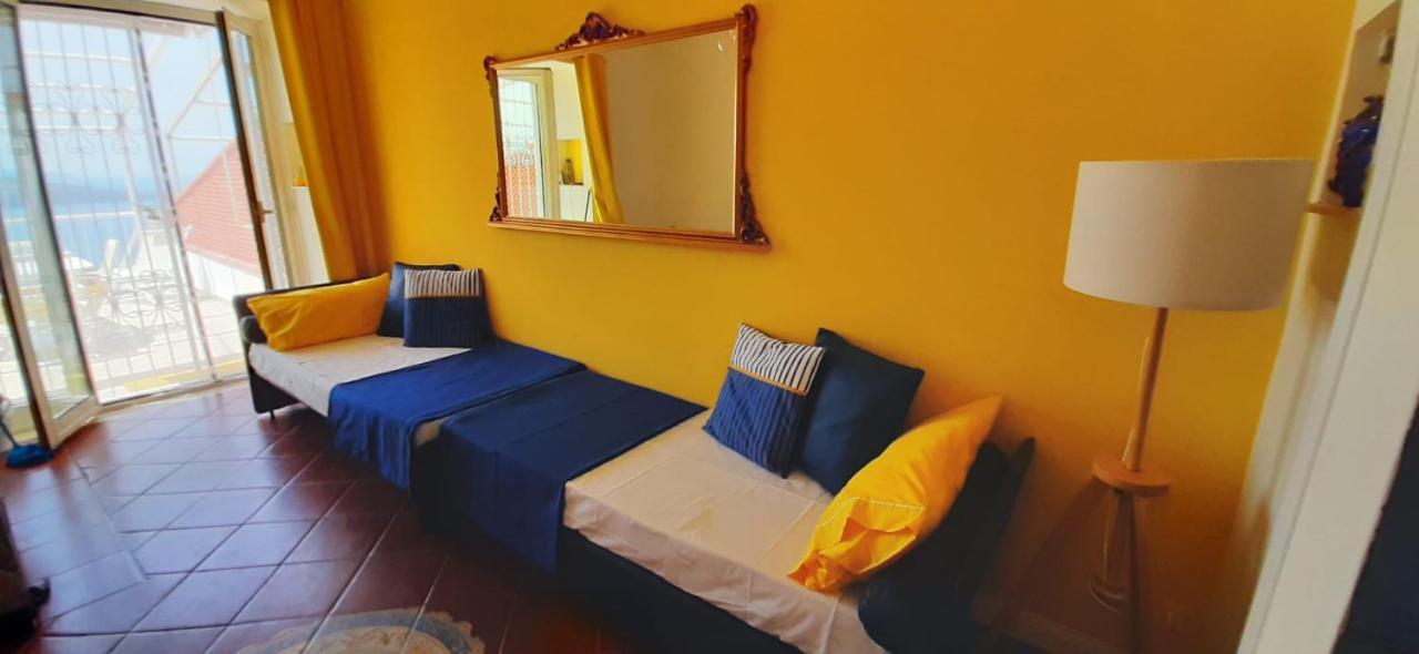 Apartmán Bella Vista House-Sorrento Coast - Free Parking-Solarium Vico Equense Exteriér fotografie